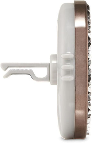 Scentportable Vent Visor Clip Black Jeweled Glitter