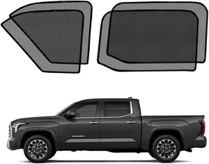 Car Side Window Sun Shade for Toyota Tundra 2022-2025, Car Window Shades for Baby with Breathable Mesh, Sun Blocker for Privacy and Sun Protection for Napping Camping Travel